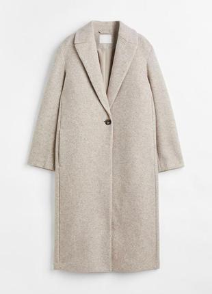 Демисезонное пальто oversize h&amp;m размер xl