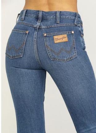 Легендарные джинсы wrangler оригинал! прямые ,высокая посадка ...