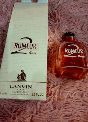 Волшебный парфюм lanvin rumeur rose (лиц.) в единственном екзе...