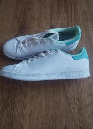Кроссовки adidas stan smith white mint rush sneakers
