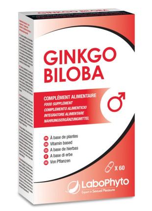 Препарат для поліпшення кераміки Ginkgo Biloba, 60 капсул 18+