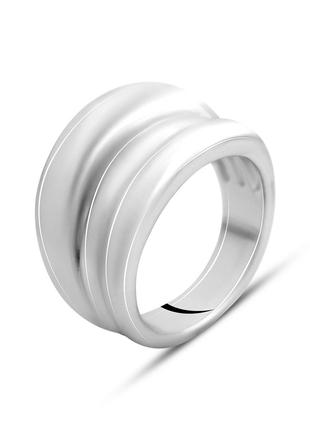 Серебряное кольцо OgoSilver с без камней, вес изделия 10,56 гр...