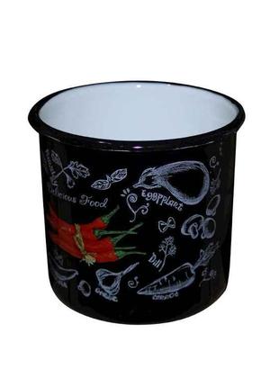 Кружка ем. без кришки 1,0л/4 Спайсі (I0107/4) ТМ IDILIA