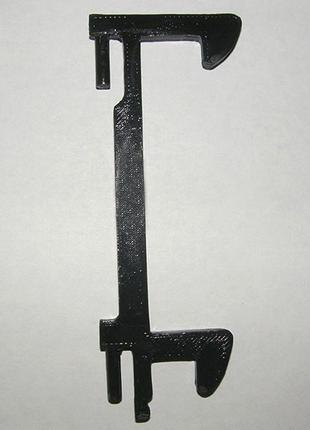 Крючок (защелка, ригель, рычаг) дверей СВЧ Alpari.