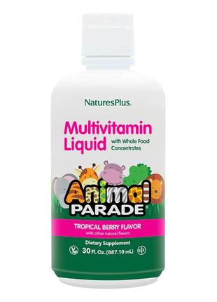 Вітаміни та мінерали Natures Plus Animal Parade Miltivitamin L...