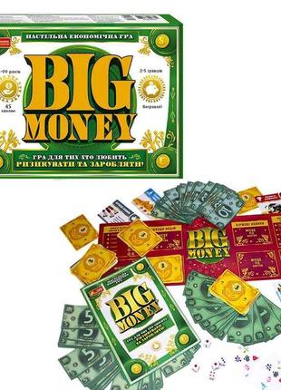 Настольная экономическая игра "Big Money" 12120143У (14) "Утро"