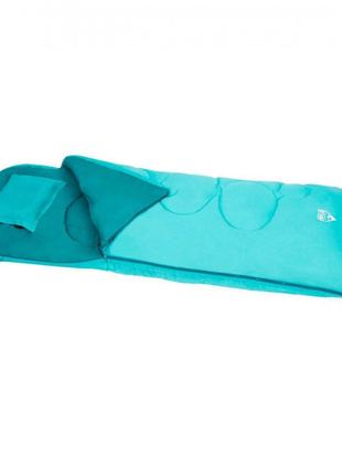 Спальний мішок-ковдра з подушкою Bestway 68101 Evade 5 Turquoise