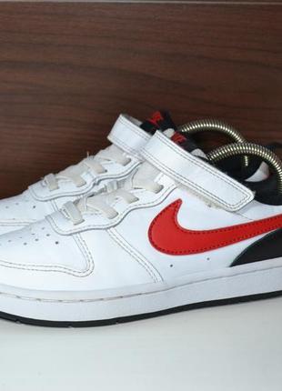 Nike court borough low 2 кроссовки кожаные 33р оригинал на лип...