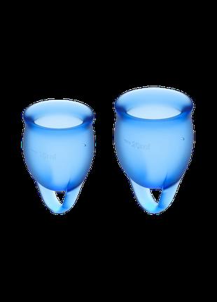 T360904 Менструальні чаші Satisfyer Feel Confident DARK BLUE