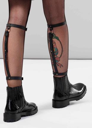 Гартери для гомілок Bijoux Indiscrets Maze Back Leg Garter