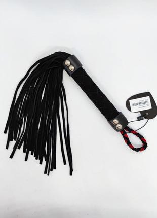 Флоггер DS Fetish Leather flogger M black