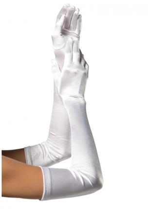 Перчатки One Size Extra Long Opera Length Satin Gloves от Leg ...