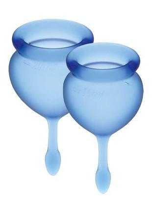 Менструальні чаші Satisfyer Feel good Menstrual Cup (dark blue)