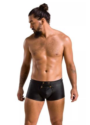 Эротические трусы шорты 050 SHORT PATRICK black S/M - Passion