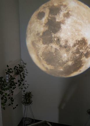Ночник проектор, проектор луны в десткую комнату, ночник луна,...