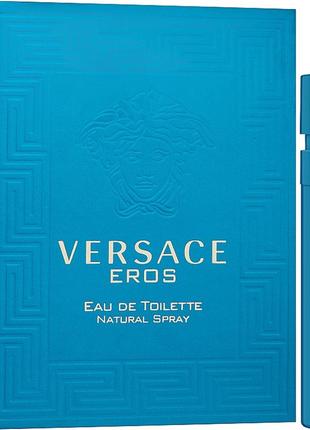Неполный пробник мужской туалетной воды Versace Eros Pour Homme