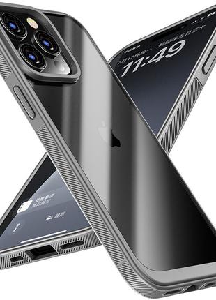 Чохол TPU+PC Pulse для Apple iPhone 15 Pro Max (6.7") (Grey) 6...