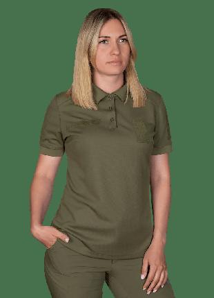 Поло футболка женская тактическая полевая универсальная для си...