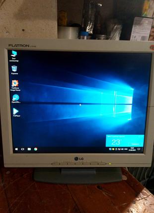15'' Монитор TFT плоский LG Рабочий