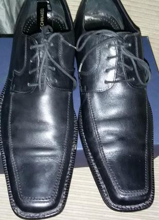 Кожаные туфли borelli размер 45 (31,5 см)
