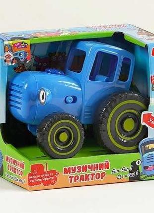 Музыкальная игрушка Синий трактор TK Group TK 11203, на веревочке