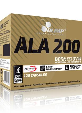 Альфа-ліпоєва кислота для спортсменів ALA 200 (120 caps)