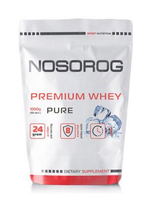 Сироватковий протеїн для спорту Premiun Whey (1 kg, pure), NOS...