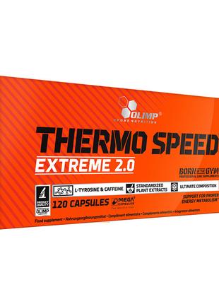 Жироспалювач для тренувань Thermo Speed Extreme 2.0 (120 caps)...