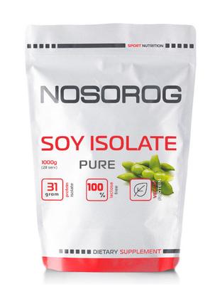 Протеїн соєвий ізольят для спорту Soy Isolate (1 kg, pure), NO...