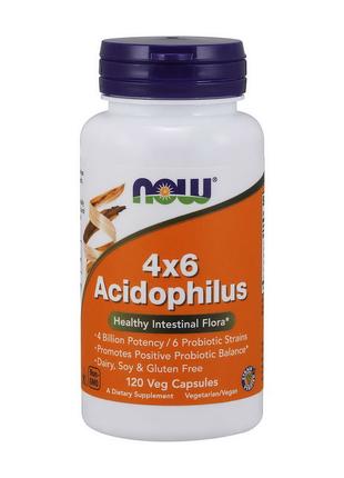 Комплекс ацидофильных бактерий 4x6 Acidophilus (120 veg caps) ...