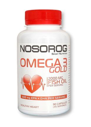 Амінокислотний комплекс Омега-3 для спорту Omega 3 Gold (90 ca...