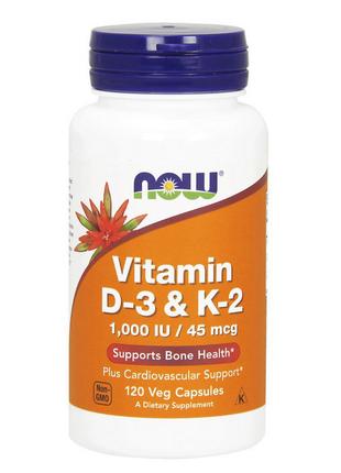 Минеральный комплекс витамин D3 для спорта Vitamin D-3 & K-2 1...