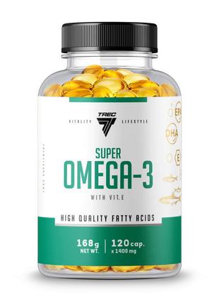 Super Omega-3 with Vit. E (120 caps) 18+