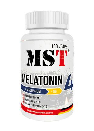 Пищевая добавка для улучшения сна Мелатонин Melatonin 4 mg (10...
