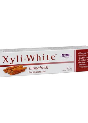 Зубная паста гелевая Xyli White Toothpaste Gel (181 g, cinnafr...