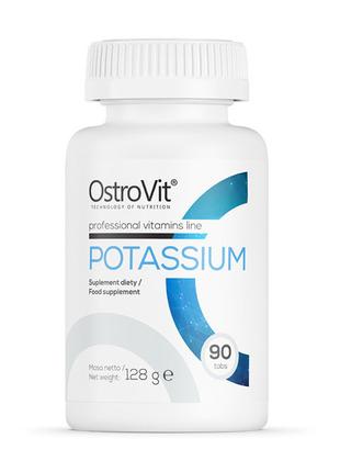 Глюконат калия Potassium (90 tabs), OstroVit 18+