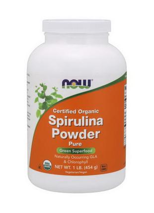 Organic Spirulina Powder (454 g, pure) 18+