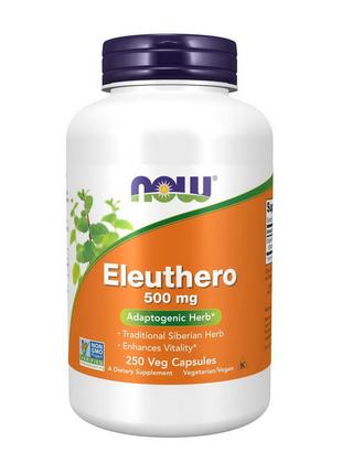 Добавка органический элеутерококк Eleuthero 500 mg (250 veg ca...