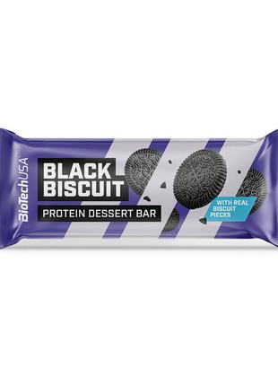 Протеиновый батончик Protein Dessert Bar (black biscuit) 50 г,...