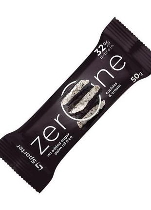 Протеиновый батончик ZerOne (50 g, cookies & cream), Sporter 18+