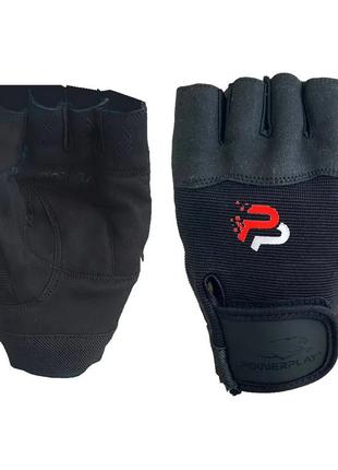 Спортивні перчатки Fitness Gloves Black 9117 (S size), PowerPl...