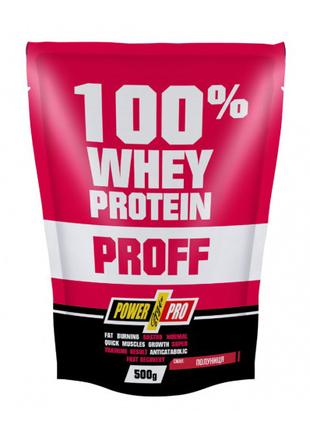 Протеин сывороточный 100% Whey Protein Proff (полуниця) 500 г,...