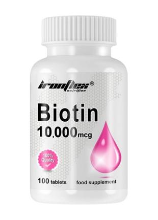 Биологически активная добавка Биотин Biotin 10,000 mcg (100 ta...