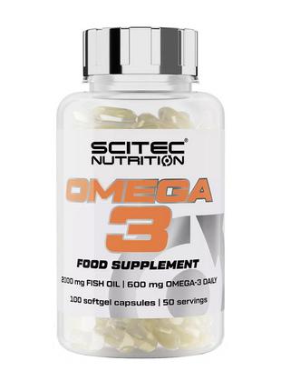 Комплекс аминокислот для спорта Омега-3 Omega 3 (100 sgels), S...