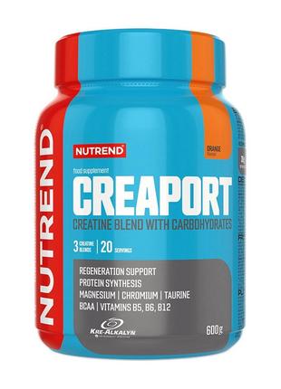 Спортивная пищевая добавка креатин Creaport (600 g, orange), N...
