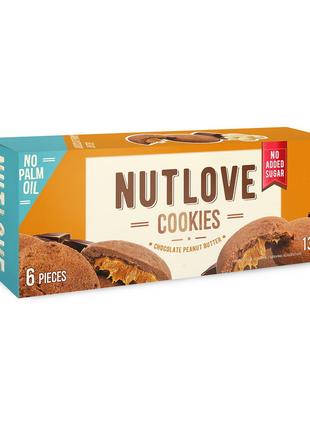 Фитнес печенье Nutlove Cookies (130 g, chocolate peanut butter...