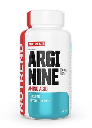 Амінокислота для спорту аргінін Arginine 500 mg (120 caps), Nu...