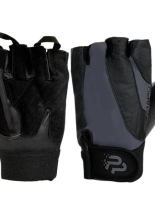Спортивні перчатки Fitness Gloves Black-Grey 9138 (M size), Po...