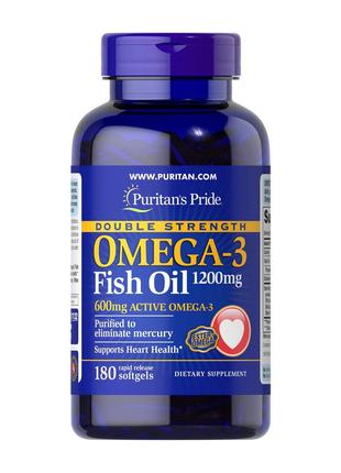 Рыбий жир Омега-3 для спорта Omega-3 Fish Oil 1200 mg double s...
