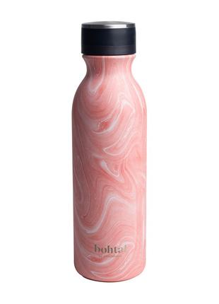 Спортивная бутылка для воды Bohtal Insulated Flask Pink Marble...